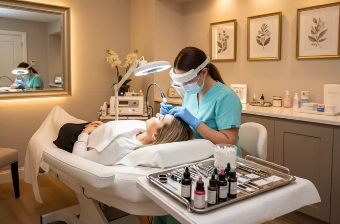 Micropigmentação (sobrancelhas, lábios)